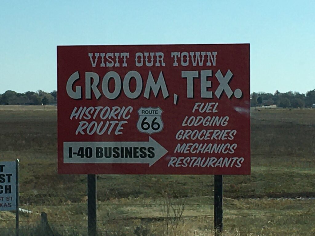 Groom TX Sign