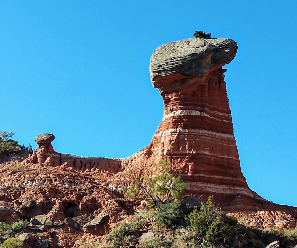 A Tilted Mexican Hat at Palo Duro