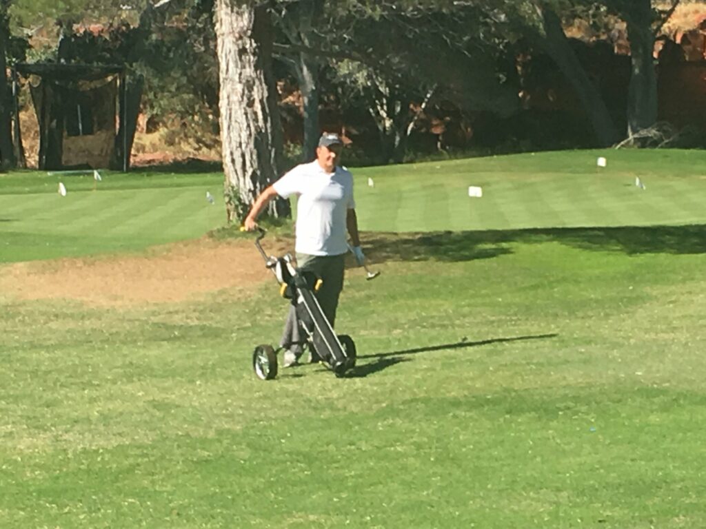 Mr Ram Golfing in Sedona