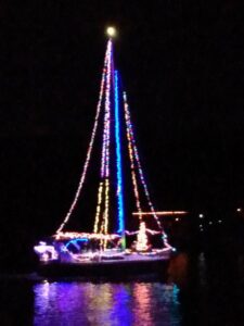 Flagler Christams Boat lights